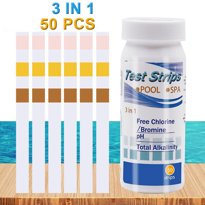 Ocean Aquarium - Chlorine PH Test Strips SPA Swimming