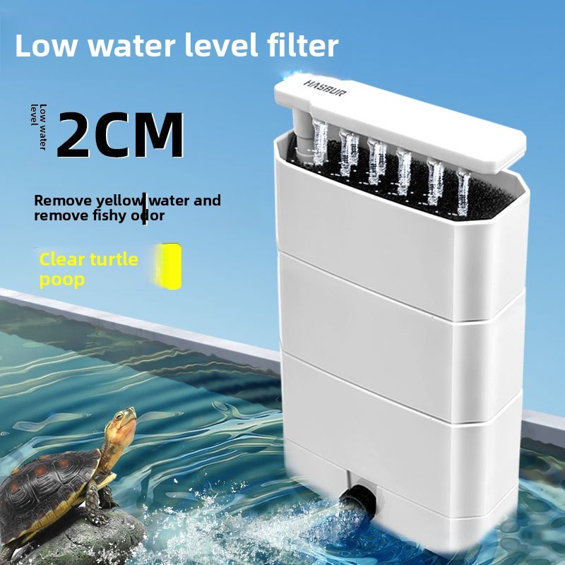 Reef Tank Filter - Low Water Level Turtle Tank Filter,