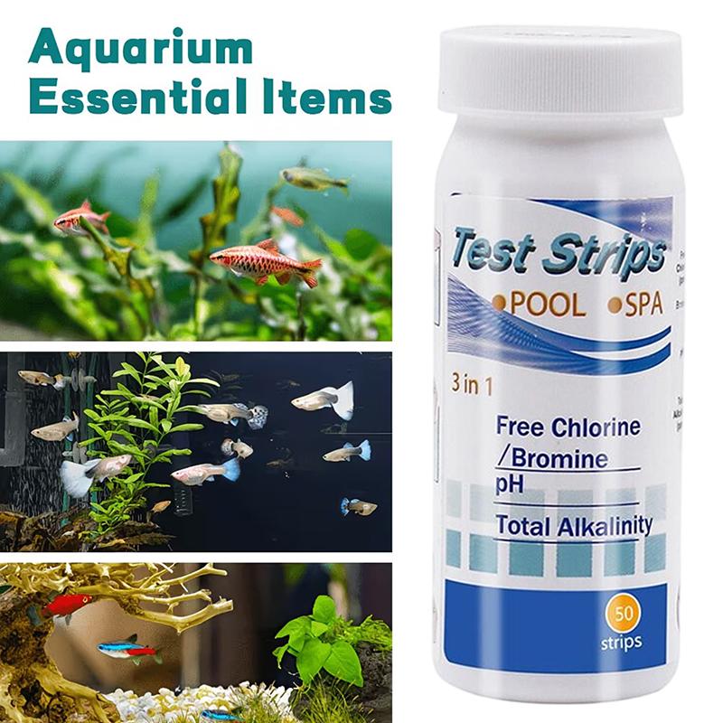 Aquarium Water Test Strips 8 i - Saltwater Tank 评论和价格