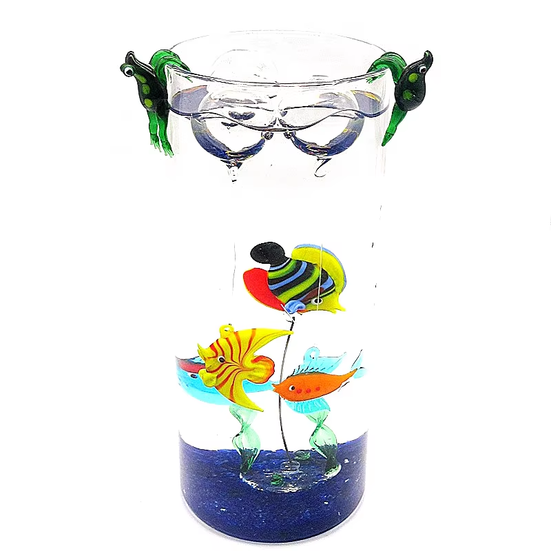Floating Glass Octopus Figurin - Aquarium Marine World 评论和价格