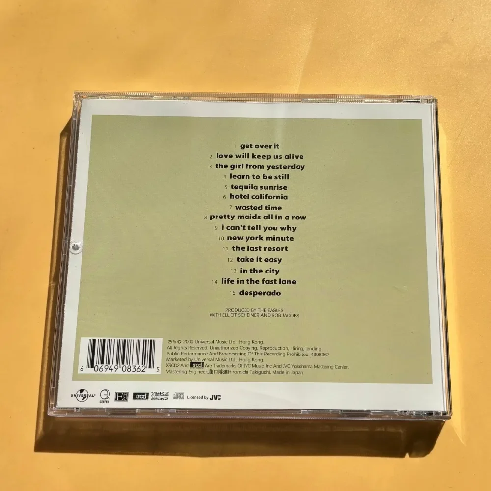 Eagles Hell Freezes Over CD Au - Live Rock 评论和价格