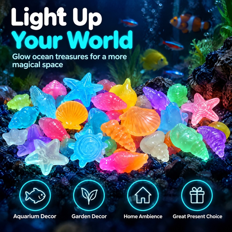 50-100PCSFluorescent marine li - Marine Aquarium 评论和价格