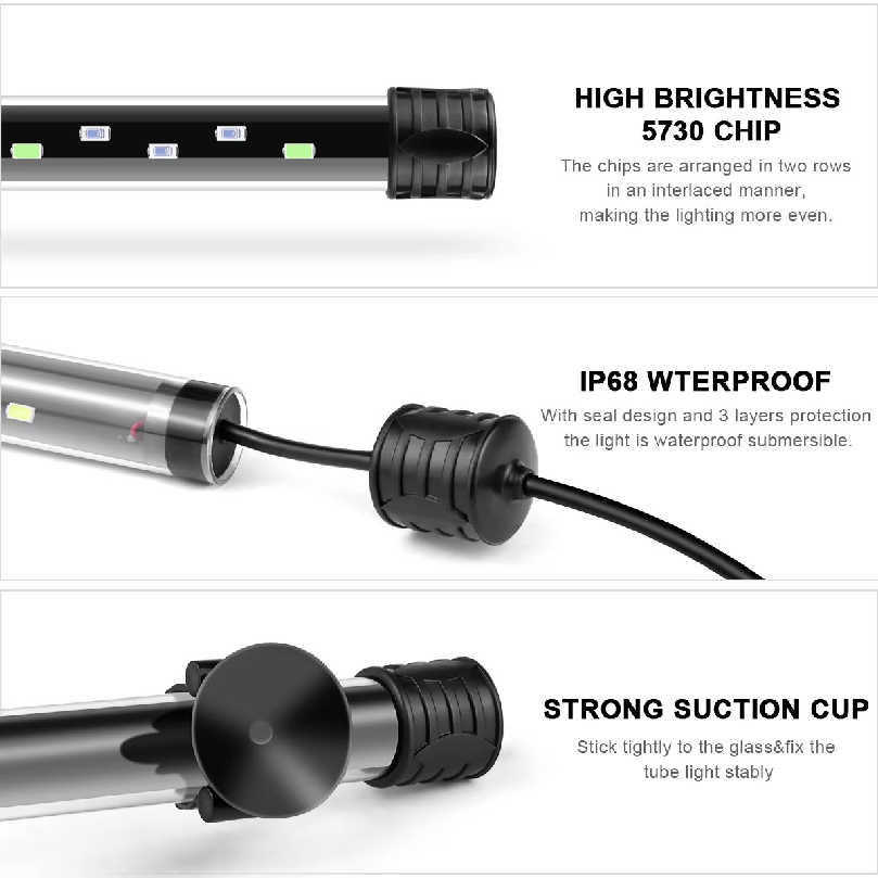 220V Strip Aquarium Light LED  - Aquarium Marine Lights 评论和价格