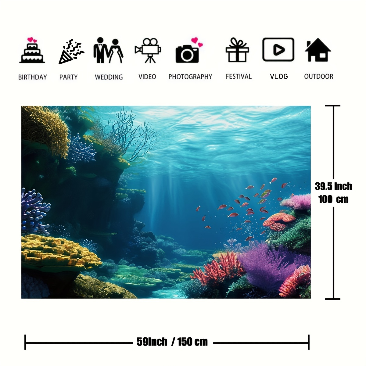 1pc Underwater Coral Reef Fish - Marine Aquarium 评论和价格