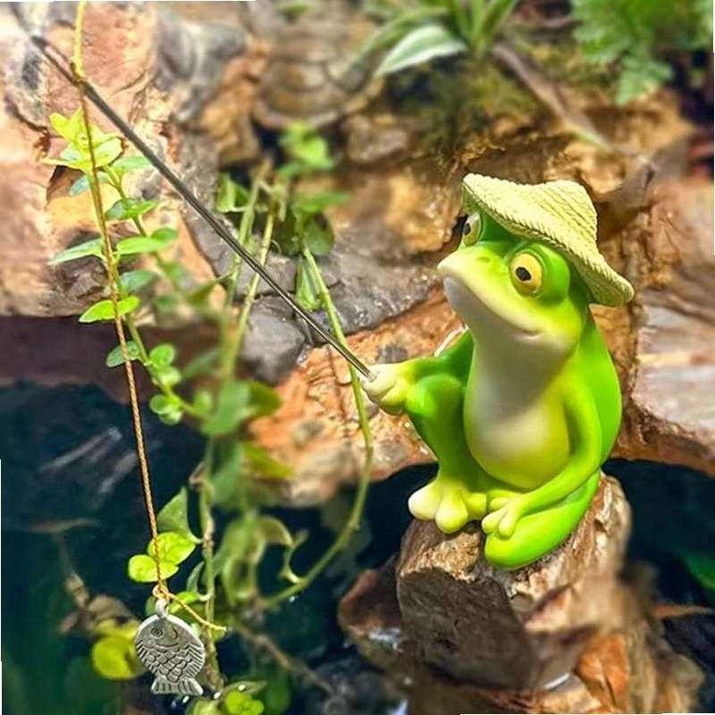 Creative Umbrella Frog Garden  - Marine Fish Tank 评论和价格
