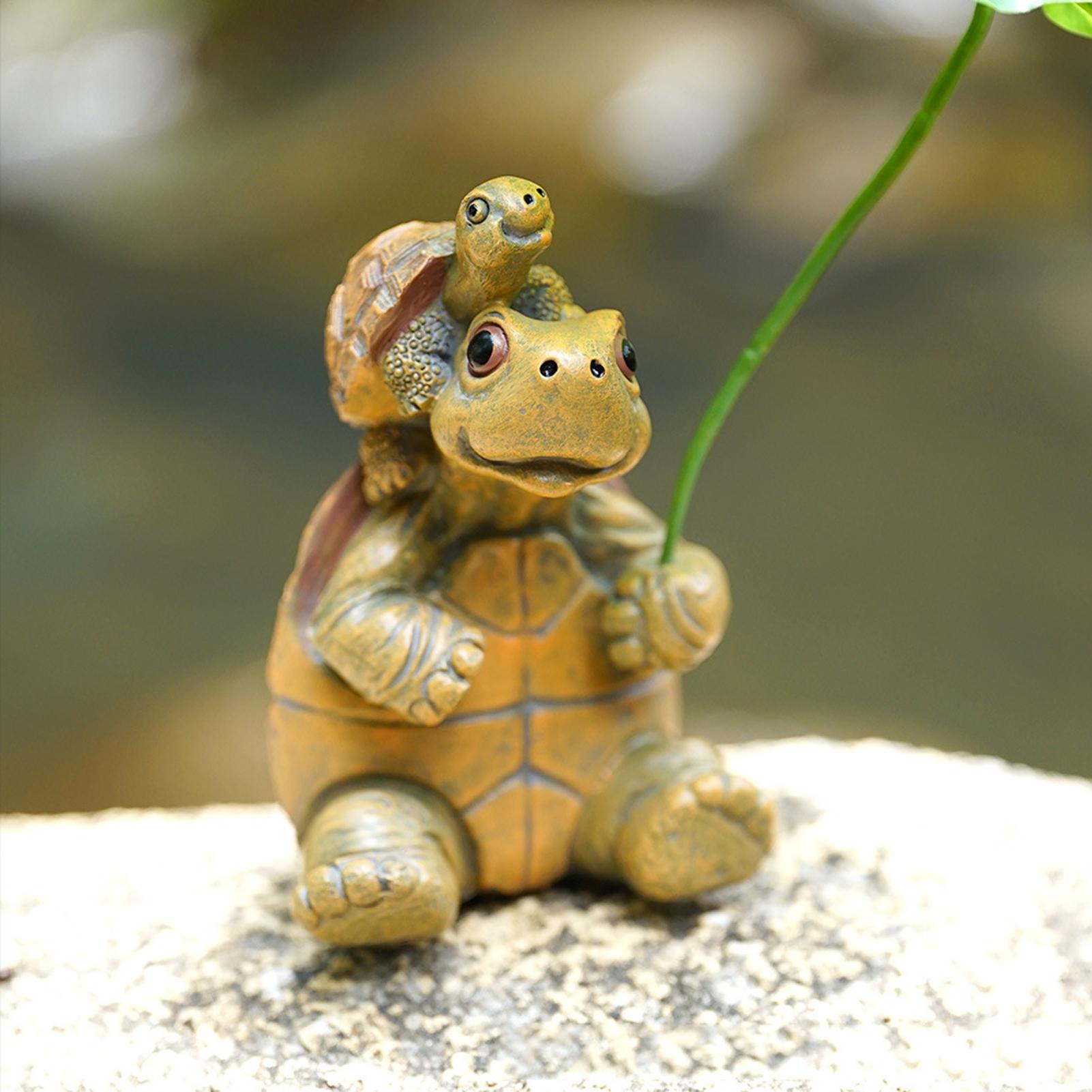 Turtle Figurine Fish Tank Deco - Marine Fish Tank 评论和价格